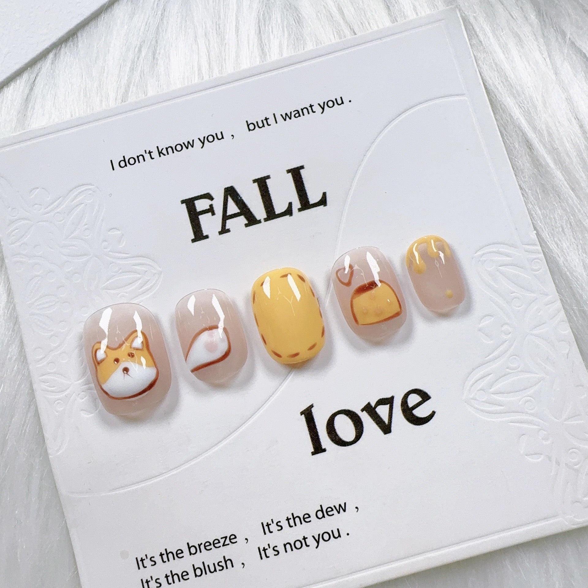 Cartoon collection of handmade fake nails. Wholesale manicure accessories suitable for daily use. Healthy and environmentally friendly.