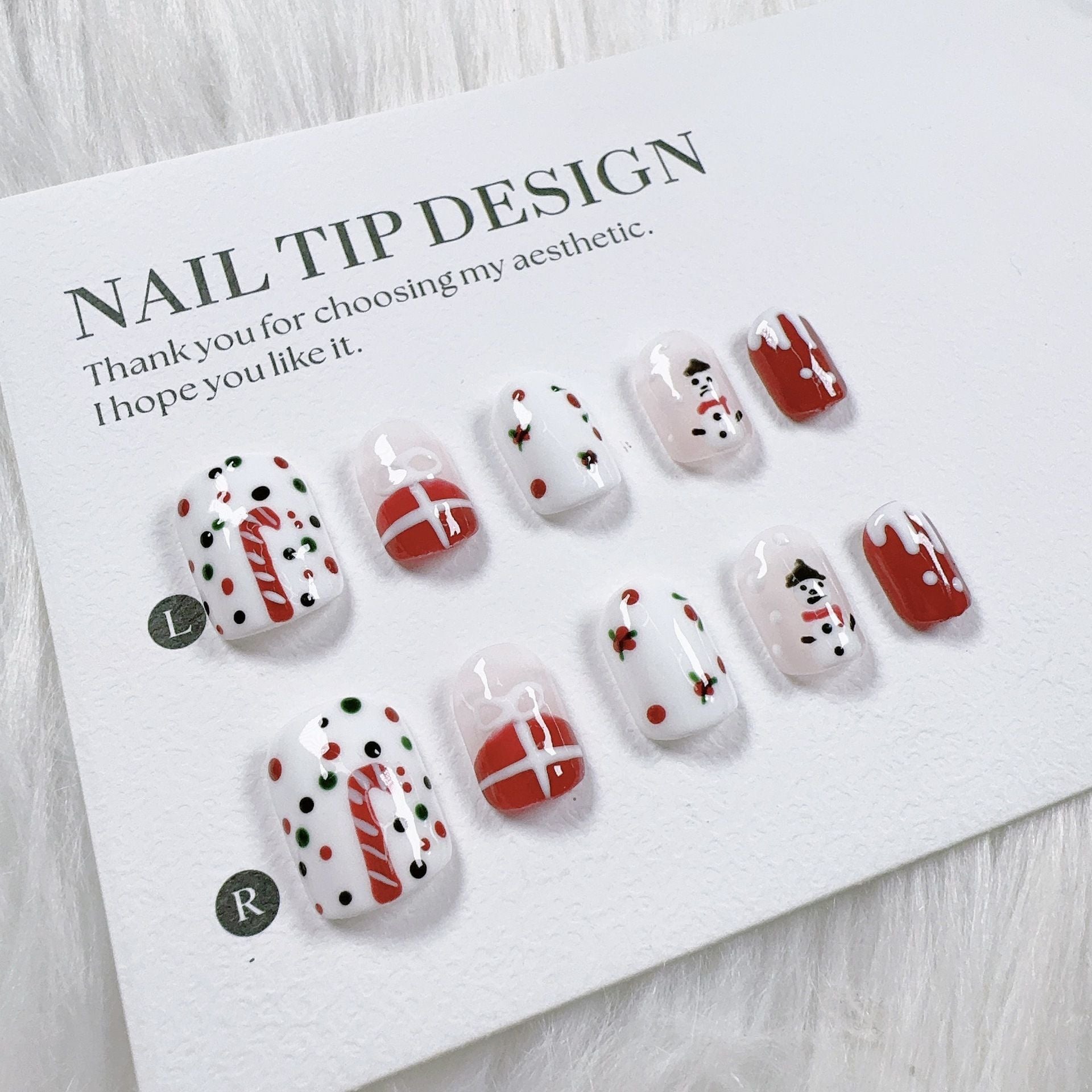 Cartoon collection of handmade fake nails. Wholesale manicure accessories suitable for daily use. Healthy and environmentally friendly.