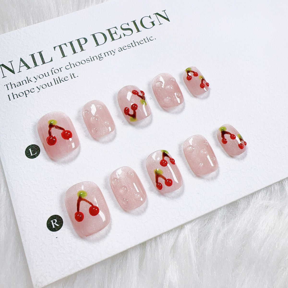Cartoon collection of handmade fake nails. Wholesale manicure accessories suitable for daily use. Healthy and environmentally friendly.