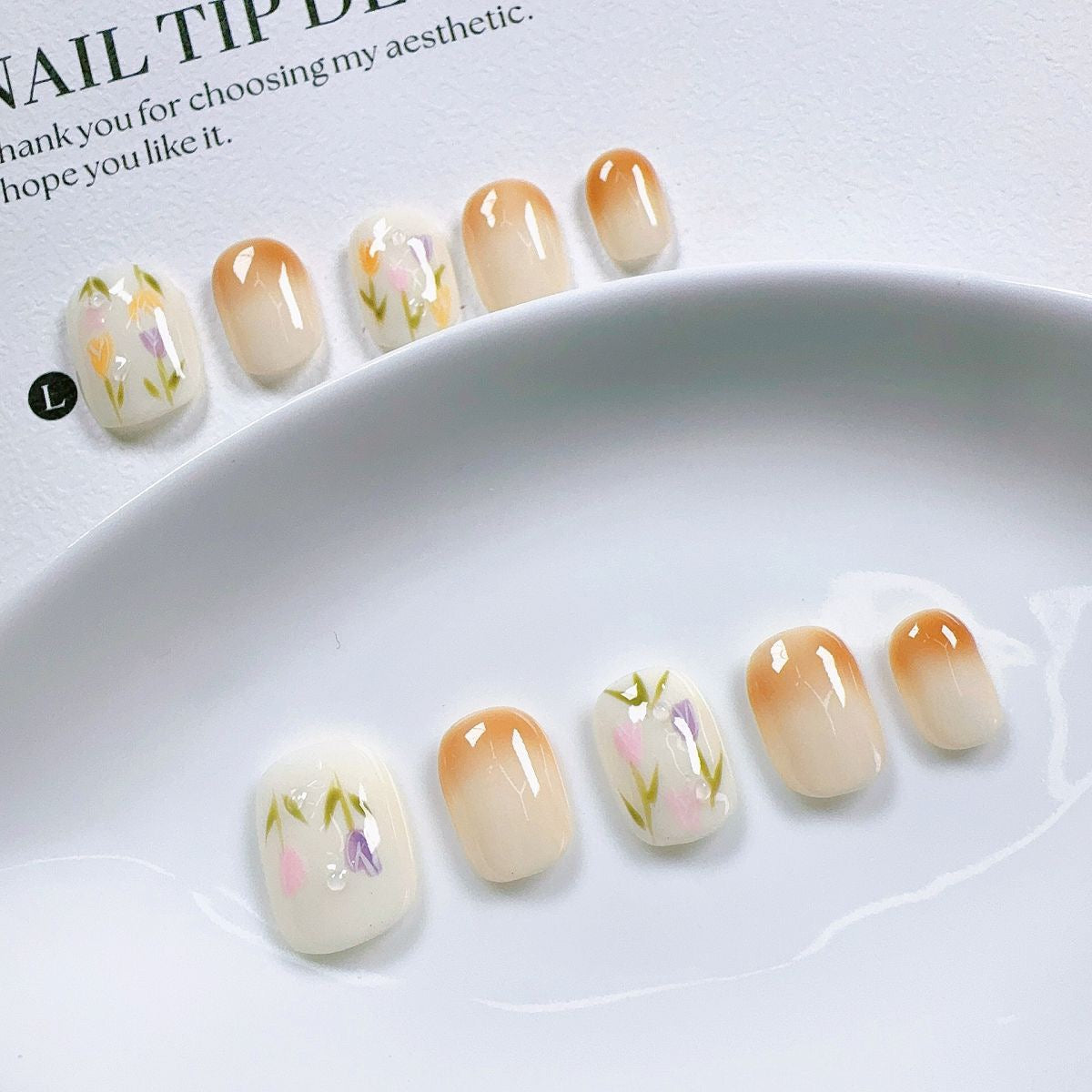 Cartoon collection of handmade fake nails. Wholesale manicure accessories suitable for daily use. Healthy and environmentally friendly.